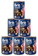 Brit Premium by Nature Jahňacie mäso s pohánkou 6x400g