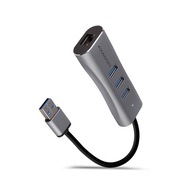 HMA-GL3AP 3x USB-A multiportový kovový rozbočovač