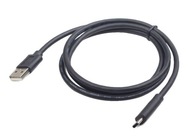 Kábel GEMBIRD CCP-USB2-AMCM-6 (USB 2.0 M - USB typ C M; 1,8 m; čierny