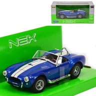 WELLY 1:24 SHELBY COBRA 427 S/C 1965 MODRÁ