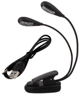 2X LED DROP LIGHT S AMBRA 4 LED CLIP