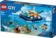 LEGO CITY 60377 Prieskumnícka potápačská loď