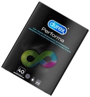 DUREX PERFORMA CONDOMS 40KS PERFECT TVAR