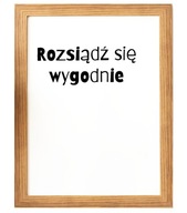 POHODLNÉ SEDENIE A3 Funny Plagát 30x40 Kúpeľňa