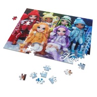 Puzzle + MENO + krabica RAINBOW HIGH A3 252ks