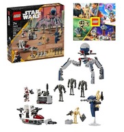 LEGO STAR WARS 8+ BOJOVÁ SÚPRAVA S KLONOVÝM ARMÁDNYM VOJAKM A DROIDOM 75372