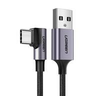 UGREEN lomený kábel USB-USB-C QC 3.0 3A 2m