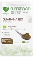 Guarana Bio prášok 200g BeOrganic