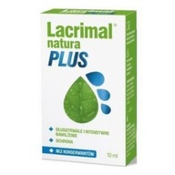 LACRIMAL NATURA PLUS PRÍRODNÉ ZVLHČUJÚCE OČNÉ KVAPKY 10 ml x 1 fľaštička