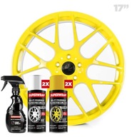 Sada pre 17" ráfiky Daytona Yellow SUPERWRAP