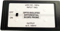 Diferenčná testovacia sonda s izoláciou, DIY, AVT5378 B