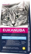 Eukanuba Adult Sterilizované krmivo pre mačky kuracie 2 kg