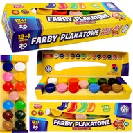 FARBY NA PLAGÁTY 20 ml ASTRA 13 FARIEB 12+1 ZADARMO