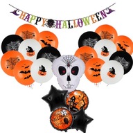 SÚPRAVA HALLOWEEN GARLAND BALLOON BONEBODY STAR TEKVICA BAT