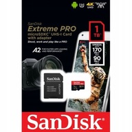 Karta microSD Sandisk Extreme PRO 1TB 170 MB/s