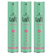 TAFT lak na vlasy zelený Objem 4 250 ml x 3