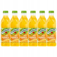 6 x Tymbark Juice 100% pomaranč 1 l