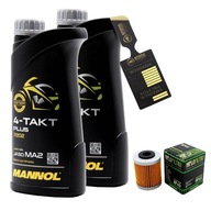 Olej Mannol 7202 Plus 4T 10w40 2L HF651 HIFLO