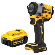 batérie. NÁRAZOVÝ KLÚČ 18V 406Nm DCF922N + 5Ah DEWALT