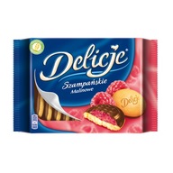 10x294g DELICIE malinové sušienky KARTÓN + oblátky