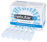 NEBUTAC 3 hypertonický inhalačný roztok 3% NaCl - 4 ml x 30 ampuliek