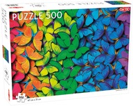 Taktické PUZZLE Rainbow Butterflies 500 dielikov