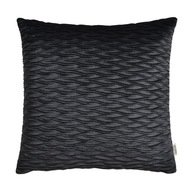 Dekoračný dekoračný vankúš Jasiek 45x45 velur velvet black Savoy