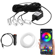 6M EL WIRE FIBER OPTIC AMBIENT LED RGB SMART APP