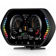 F12 OBD2 Meter Display HUD multidátový monitor