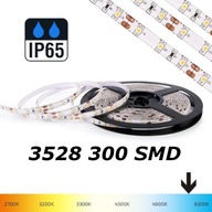 LED pásik 3528 300 IP65 VODEODOLNÝ STUDENÁ BIELA