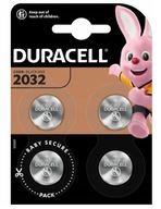 Duracell 2032 špecializované lítiové batérie 4 ks