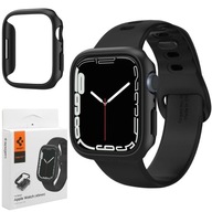 Tenké puzdro pre Apple Watch 7 45 mm, SPIGEN Black