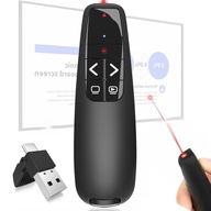 LASEROVÝ Ukazovateľ PRESENTER VÝKONNÝ LASEROVÝ DIAĽKOVÝ USB 1,5V