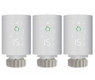 3x Termostatická hlavica ZigBee Thermostat - TUYA