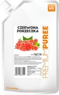 Prémiové pyré z červených ríbezlí Menii 1 kg