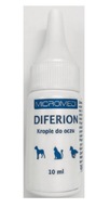 Micromed Vet Diferion očné kvapky pre psov/mačky 10 ml