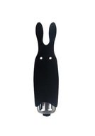 Stimulátor-Vibrátor - Flexibilný vreckový vibrátor Rabbit Black