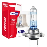 2X H7 ŽIAROVKA 12V 55W XENON VZHĽAD +130% LUMITEC