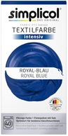 SIMPLICOL Royal-Blau farba/farbivo na oblečenie