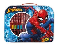 Umelecká súprava s kufríkom, pastelkami Spiderman