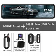 1080P Car DVR Mirror Stream Rear View Mirror Dash