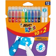 BIC Kids Magic zmazateľné fixky 10+2