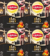 Čaj Earl Grey vo vrecúškach Lipton 92ks-1,5g x4