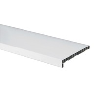 Vnútorný parapet z PVC bielej farby, 126 cm x 30 cm x 4,2