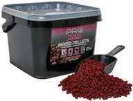 STARBAITS PELLET MIX ZMIEŠANÉ BUCKET BROSKYŇA-MANGO 2KG