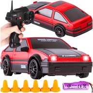 KIT RC Car 4x4 RC Car s DIAĽKOVÝM OVLÁDANÍM pre DRIFTER Cones