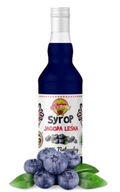 Sirup z lesných čučoriedok 500ml 100% NATURAL