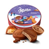 Sladkosti Milka mix vo vianočnom darčekovom balení na Mikuláša