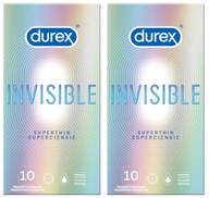 NAJTENŠIE KONDÓMY 20 ks DUREX INVISIBLE