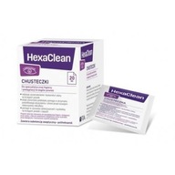 HEXACLEAN Hygienické obrúsky na očné viečka 20 kusov